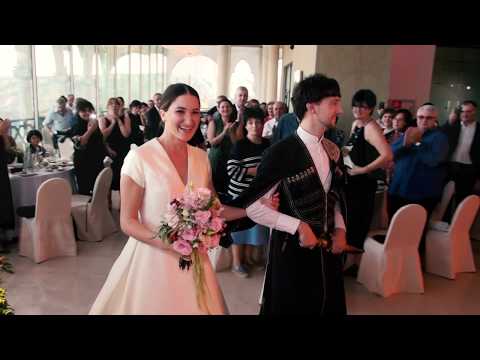 Elaine & Craig’s Wedding Funicular Tbilisi Sept 2018 ელენე და ქრეიგის ქორწილი