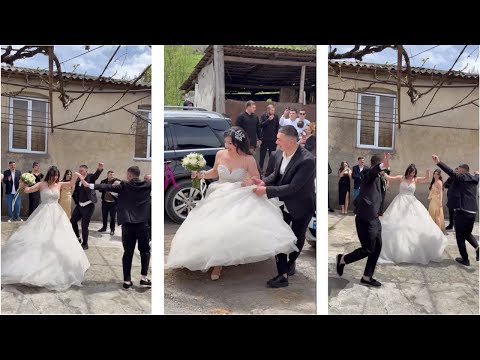ქორწილი სოფელში — ტრადიციული თიხის სასმისის დამტვრება და ბაბუას ცეკვაში აყოლა!
