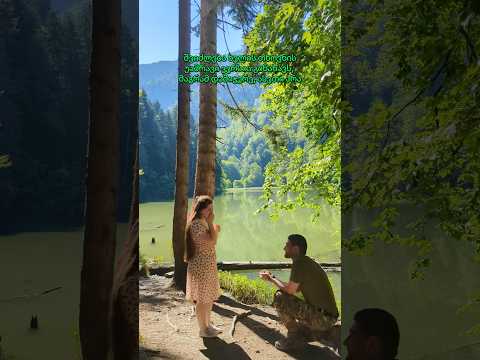 ხელის თხოვნა ბატეთის ტბაზე ბაყაყების ყიყინის ფონზე #funny  #proposal #wedding #ქორწილი #სასაცილო