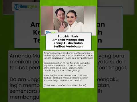Baru Menikah, Amanda Manopo dan Kenny Austin Sudah Terlibat Perdebatan