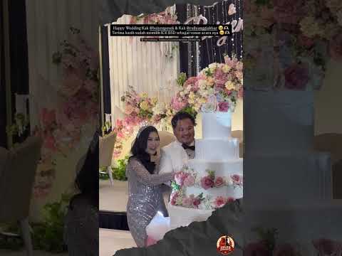 Moment Boiyen Potong Kue Di Pernikahannya😍 #boiyen #nikah #shorts #fyp #atf #andretaulany