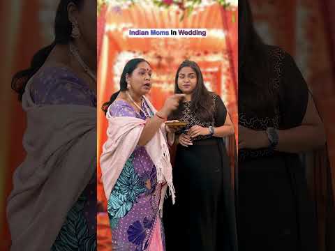 Indian Mom In Wedding | Do Maa Beti #shorts #trending #viral