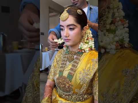 शिप्रा जी के हेयरस्टाइल शादी का दिन 🌼#hairstyle #weddingday #shipraupadhyay #dailyshorts #shortsfeed