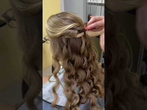 #ვარცხნილობა #პატარძალი #ქორწილი