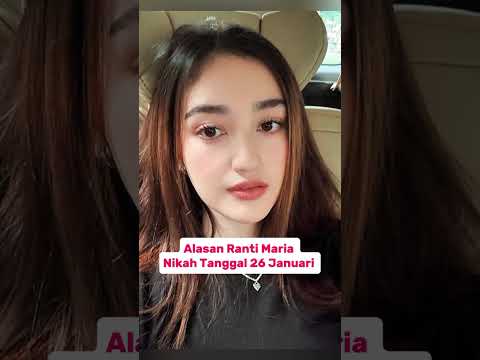 Alasan Ranti Maria nikah Tanggal 26 Januari