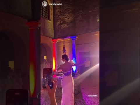 თაკო ნაცვლიშვილისა და ოთო ხუროძის ქორწილის კადრები