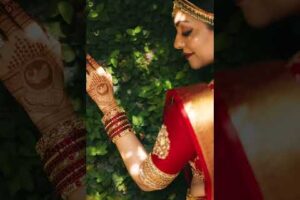 🥰ahaana wedding look🥰