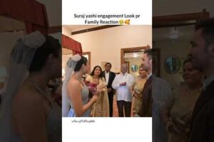 Suraj yashi engagement look pr family reaction🥹🥰 #suyashshorts #family #emotional #trends #shorts